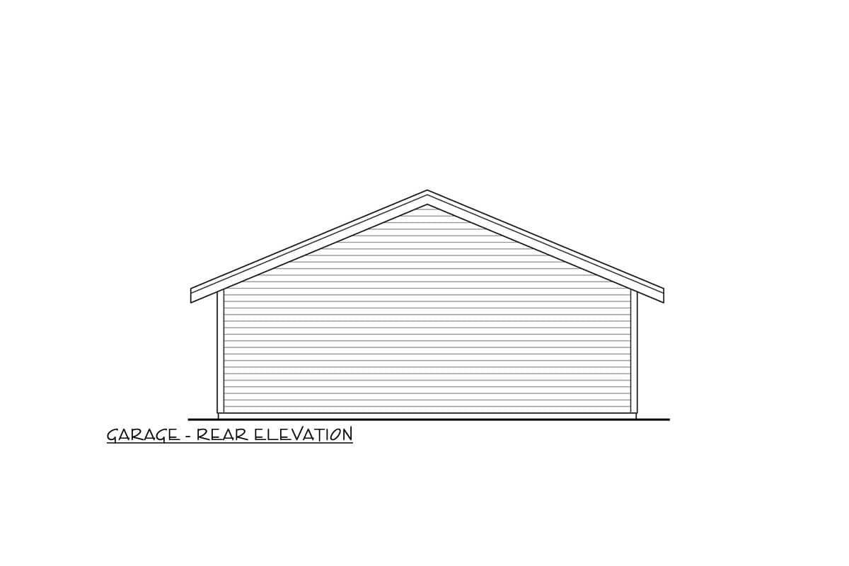 Plan 720204DA: Charming Country House Plan with Three Bedrooms and Detached Garage - Image #7 - Cabin, Cottage, Country, Modern Farmhouse