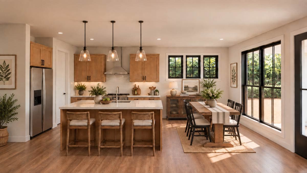 Plan 69935AM: Modern Farmhouse House Plan with 4 Bedrooms and Home Office - Image #6 - Farmhouse, Modern Farmhouse, Traditional