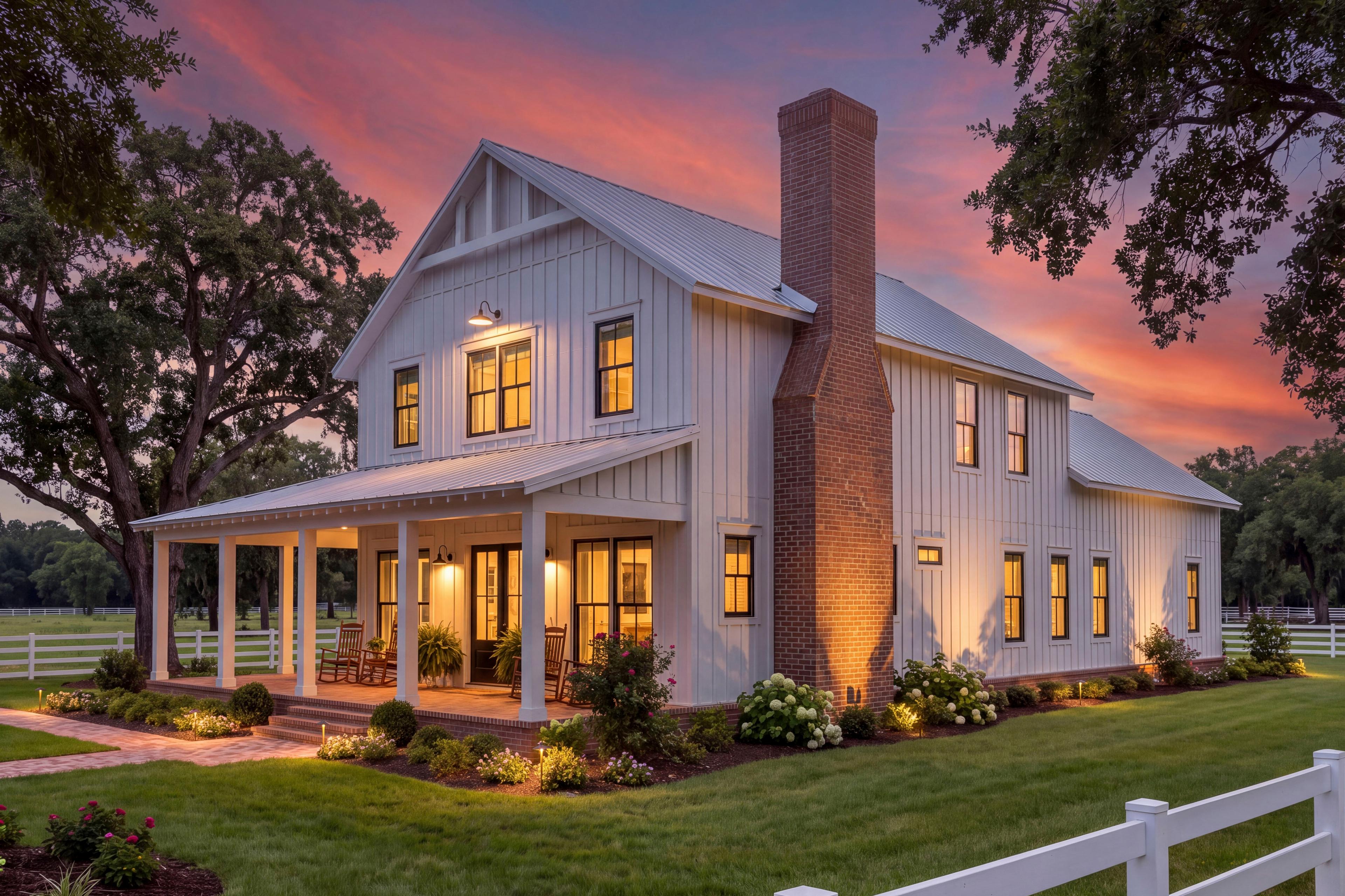 Plan 52062HZ: Modern Farmhouse House Plan with 4-5 Bedrooms and Wraparound Porch - Image #3 - Barndominium, Country, Farmhouse, Modern Farmhouse