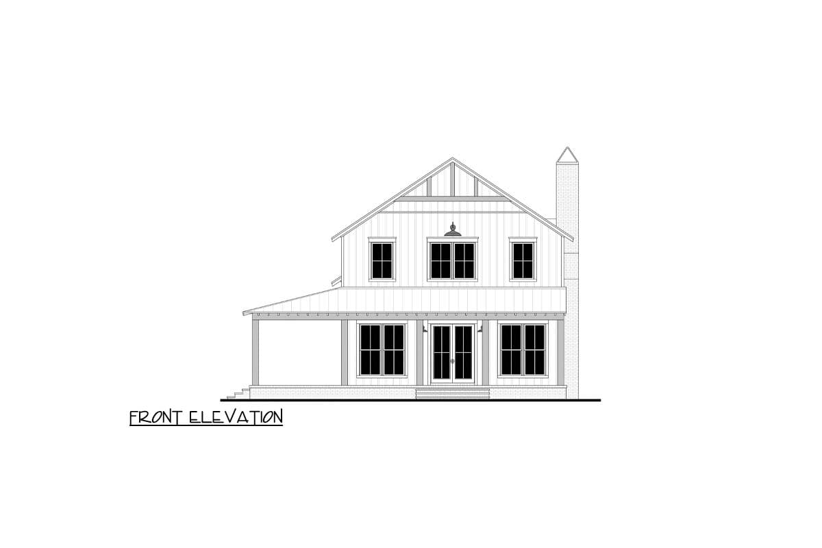 Plan 52062HZ: Modern Farmhouse House Plan with 4-5 Bedrooms and Wraparound Porch - Image #8 - Barndominium, Country, Farmhouse, Modern Farmhouse
