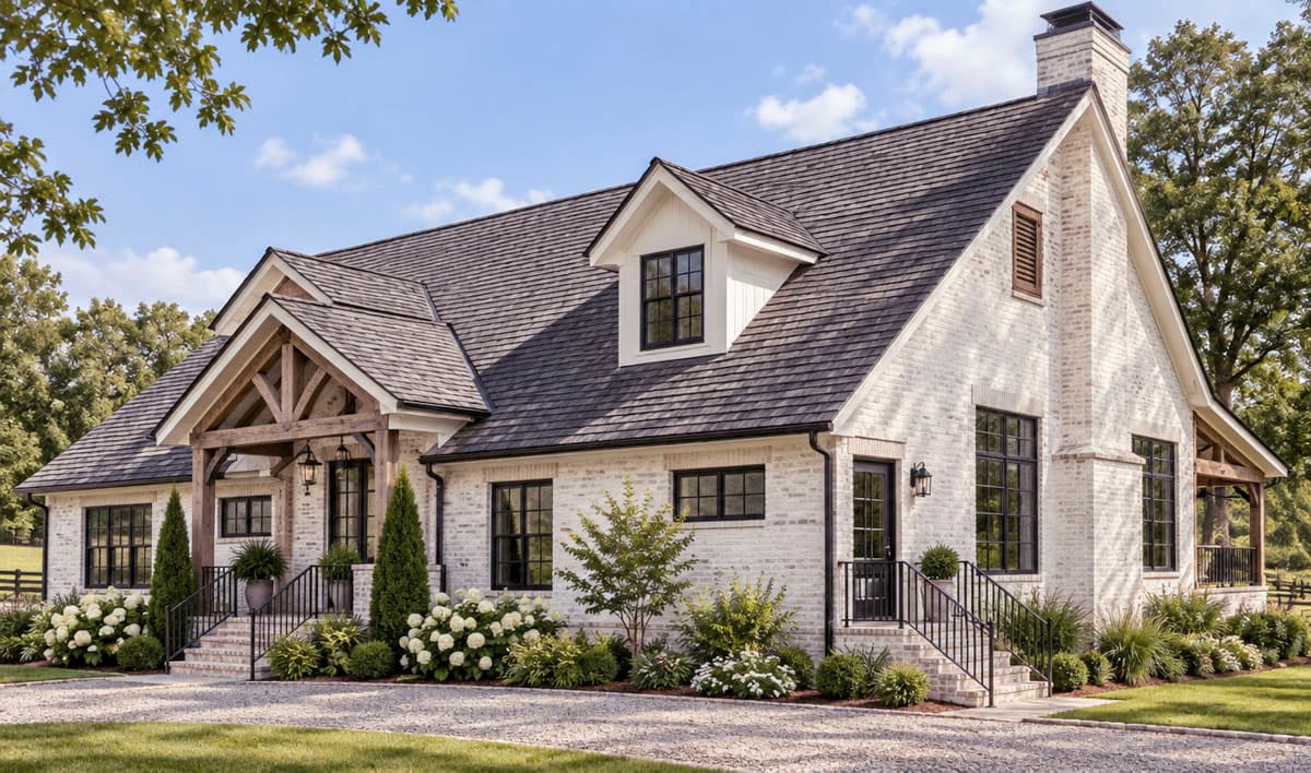 Plan 12982KN: Charming Two Bedroom Craftsman Cottage House Plan with Expansive Rear Patio - Image #2 - Cabin, Country, Craftsman