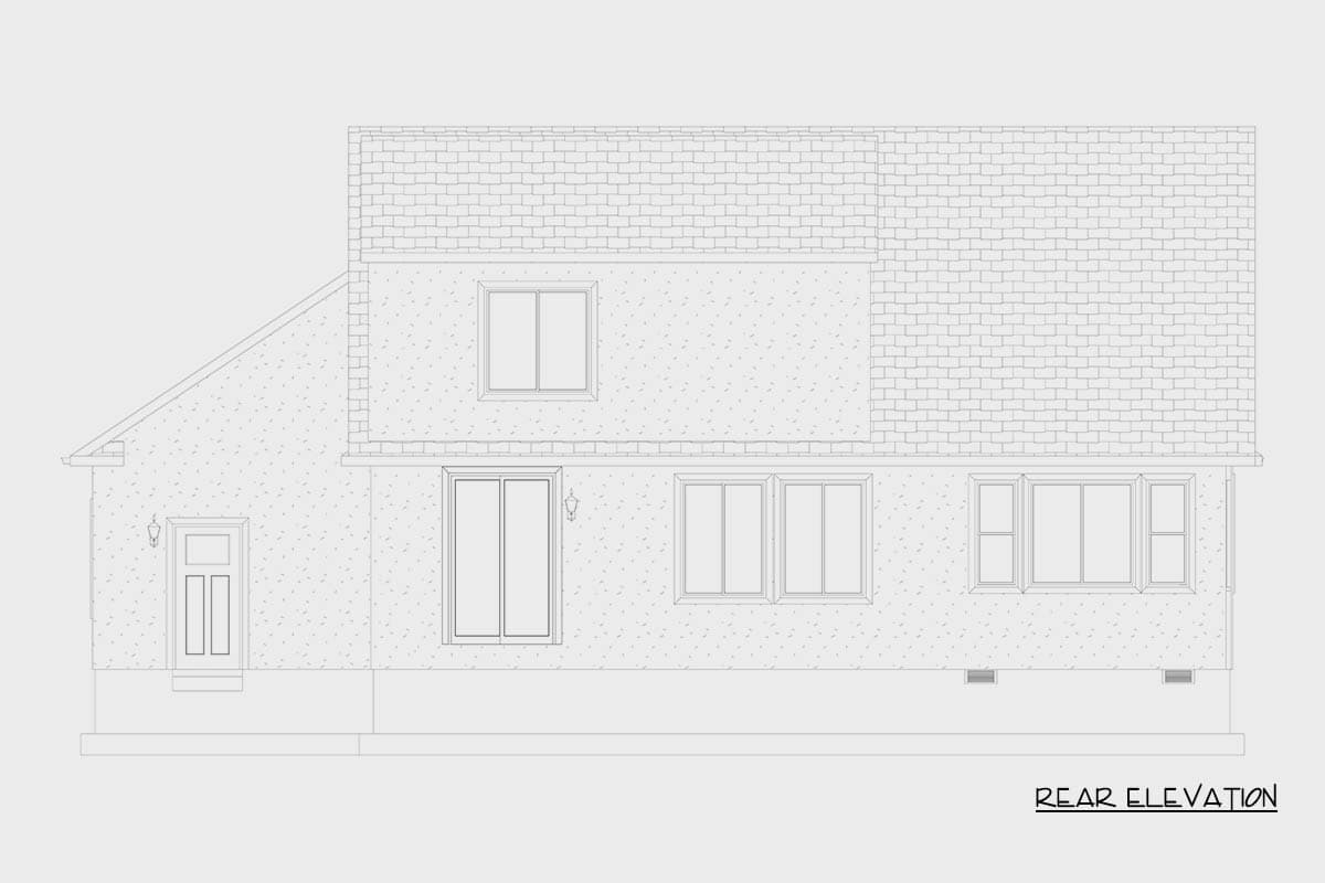 Plan 61775UT: Craftsman  House Plan with Five Bedrooms and Three-Car Garage - Image #19 - Craftsman