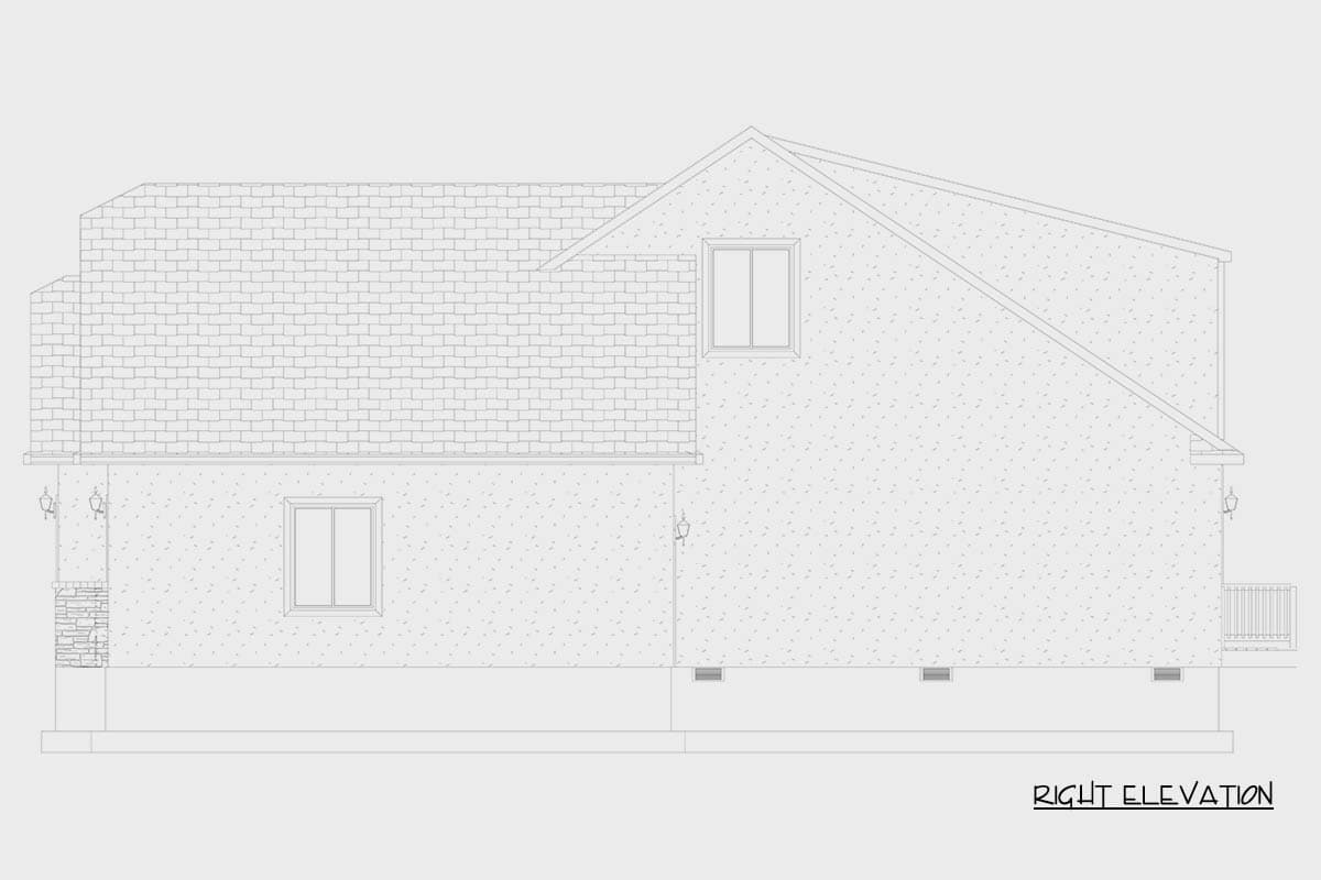 Plan 61775UT: Craftsman  House Plan with Five Bedrooms and Three-Car Garage - Image #20 - Craftsman