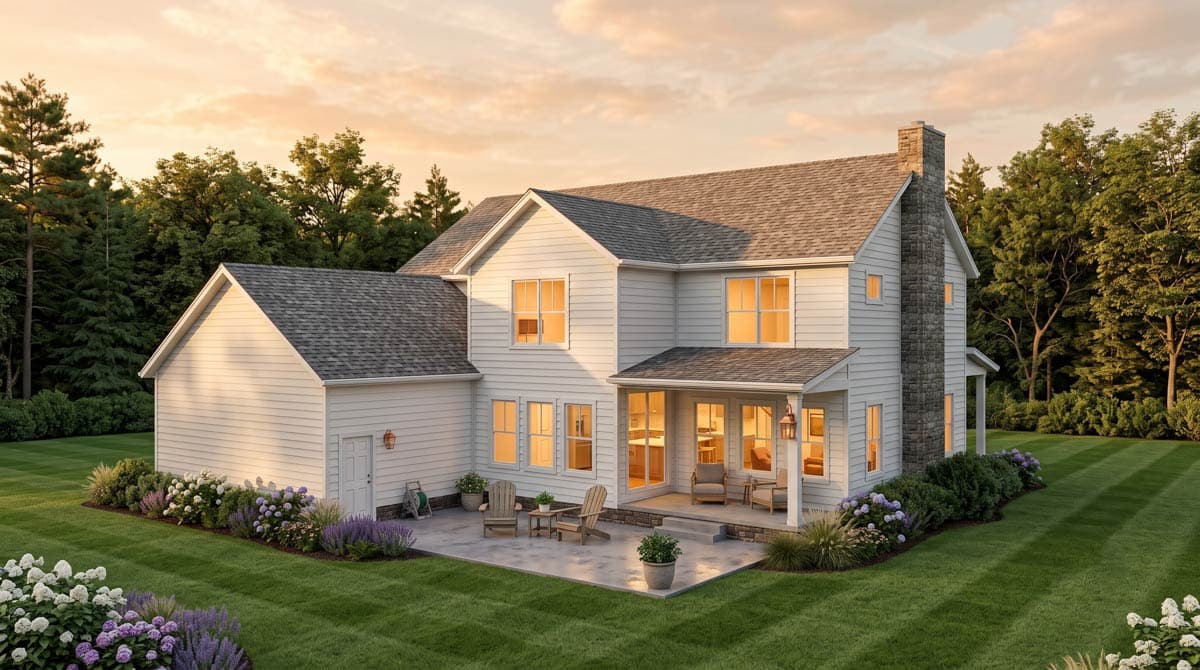 Plan 911082JVD: Five Bedroom Farmhouse House Plan with Inviting Front Porch - Image #2 - Cottage, Country, Craftsman, Farmhouse, Traditional