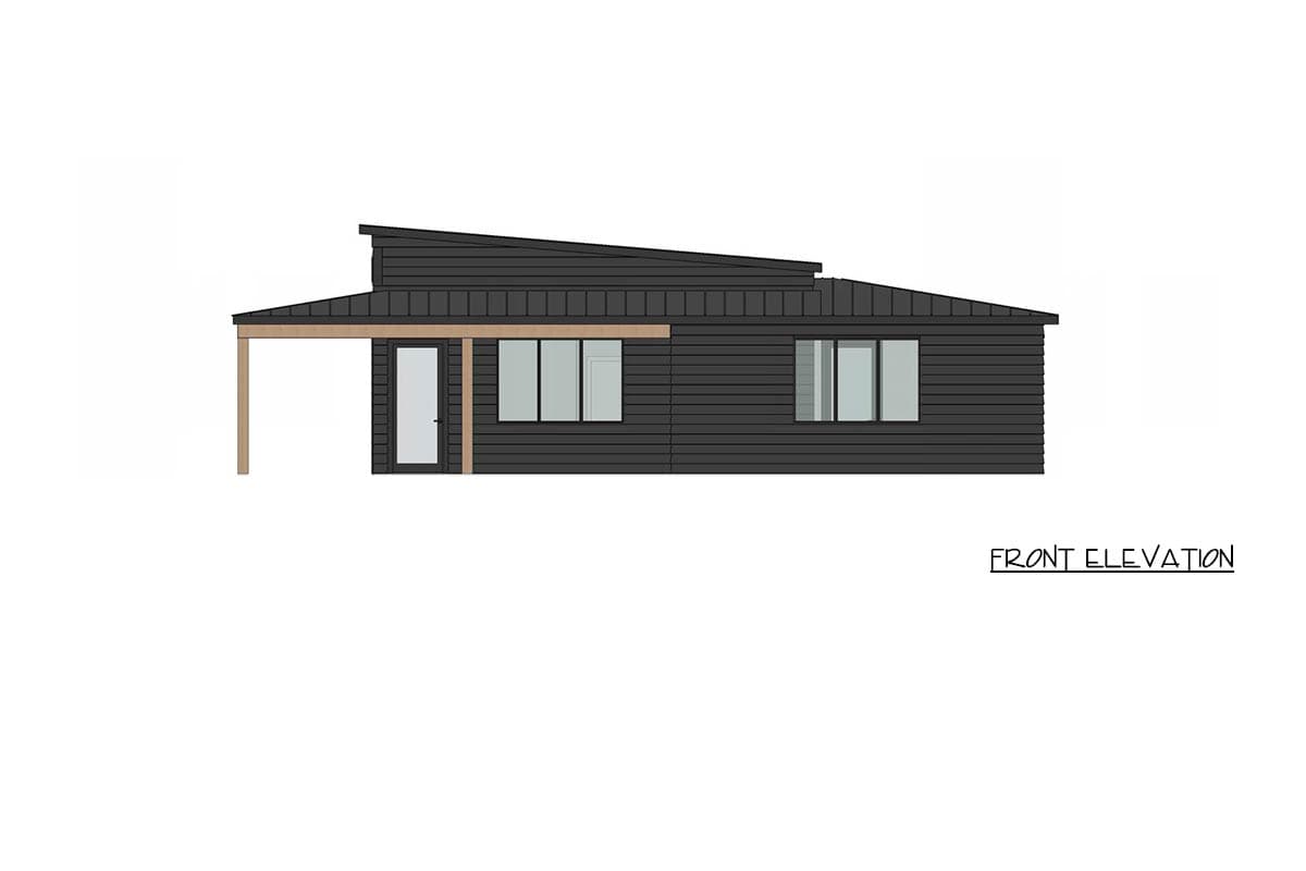 Plan 420214WNT: Contemporary Barndominium House Plan with 2 to 3 Bedrooms - Image #3 - Barndominium, Contemporary, Modern, Modern Farmhouse