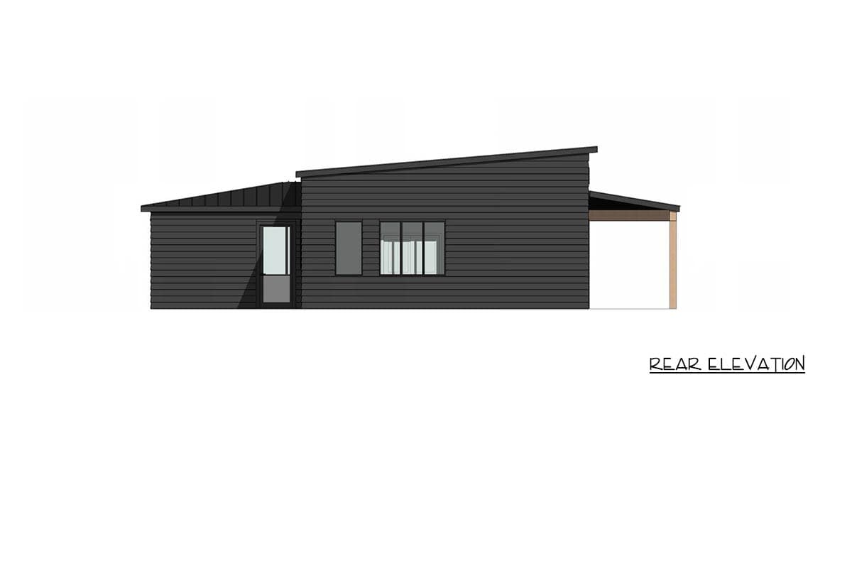 Plan 420214WNT: Contemporary Barndominium House Plan with 2 to 3 Bedrooms - Image #2 - Barndominium, Contemporary, Modern, Modern Farmhouse