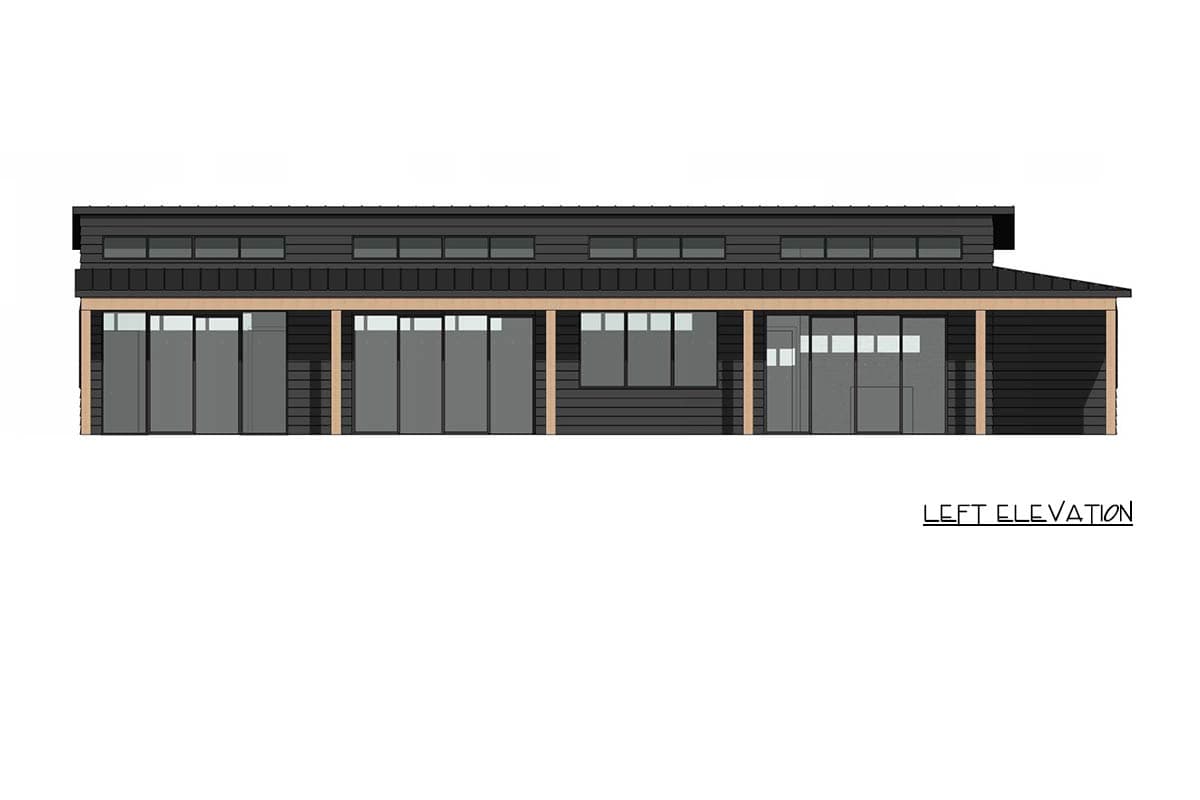 Plan 420214WNT: Contemporary Barndominium House Plan with 2 to 3 Bedrooms - Image #5 - Barndominium, Contemporary, Modern, Modern Farmhouse