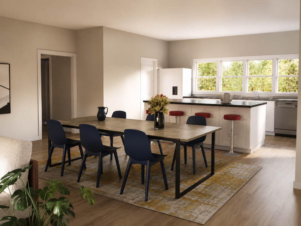 Plan 850059PKE: Modern Quadplex House Plan with Four Spacious Units and Garages - Image #6 - Modern, Northwest
