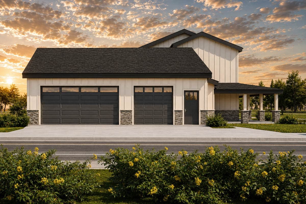 Plan 850060PKE: New American House Plan with 4 Bedrooms and Wraparound Porch - Image #2 - New American