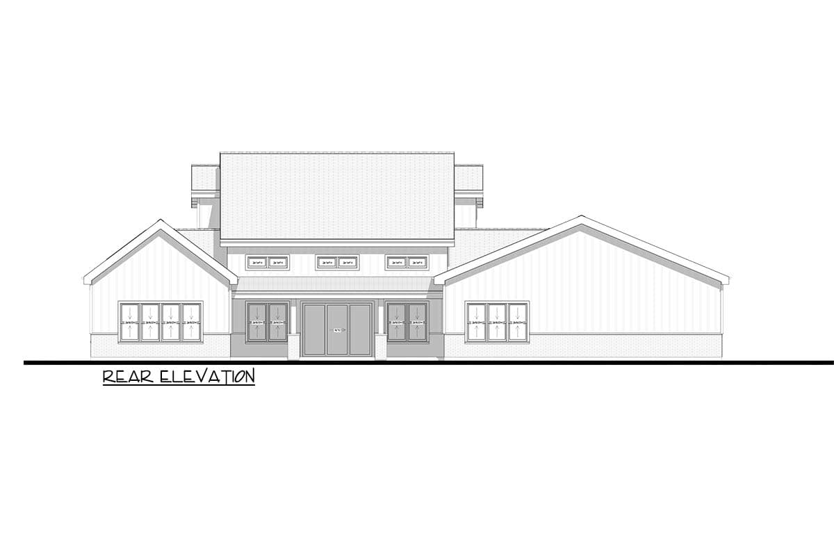 Plan 850060PKE: New American House Plan with 4 Bedrooms and Wraparound Porch - Image #12 - New American