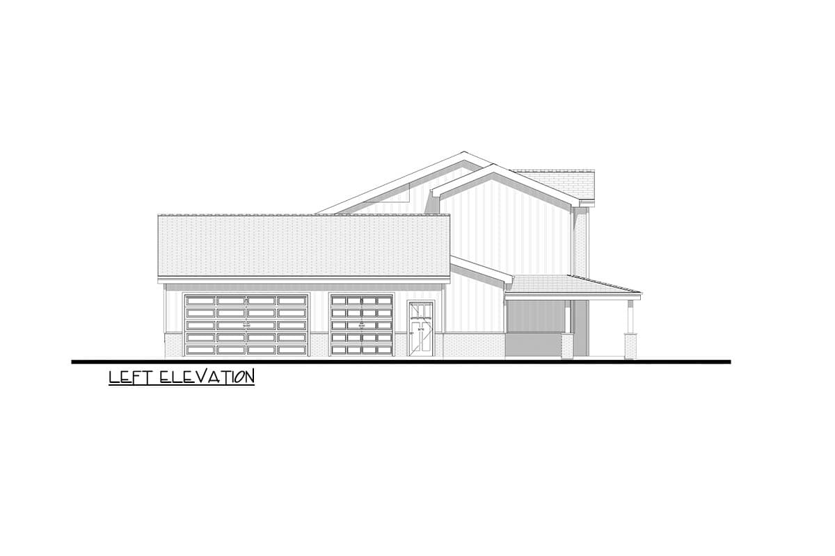 Plan 850060PKE: New American House Plan with 4 Bedrooms and Wraparound Porch - Image #10 - New American