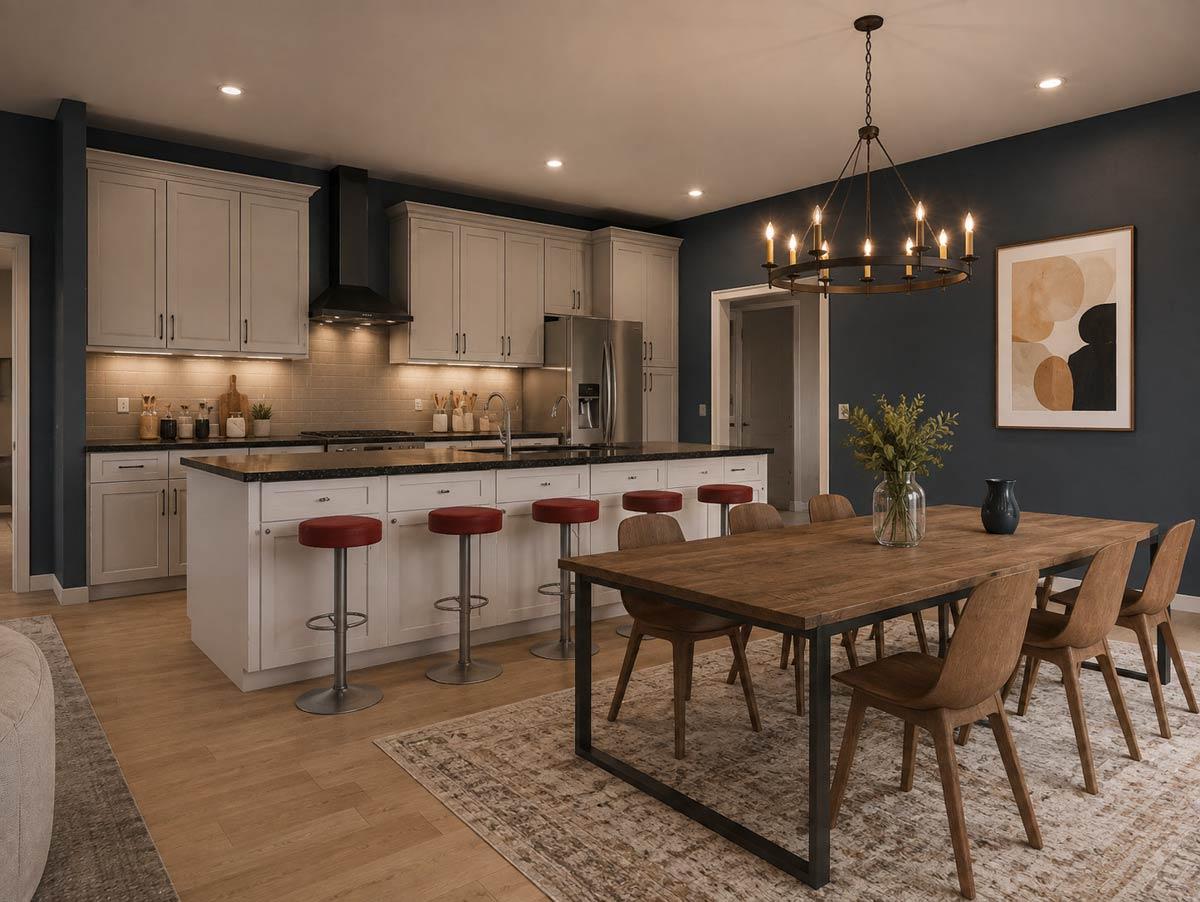 Plan 850063PKE: Charming Country Farmhouse House Plan with Three Bedrooms and Bonus Room - Image #5 - Country, Farmhouse, New American