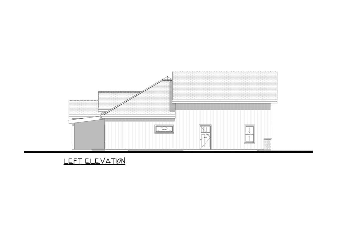 Plan 850063PKE: Charming Country Farmhouse House Plan with Three Bedrooms and Bonus Room - Image #12 - Country, Farmhouse, New American