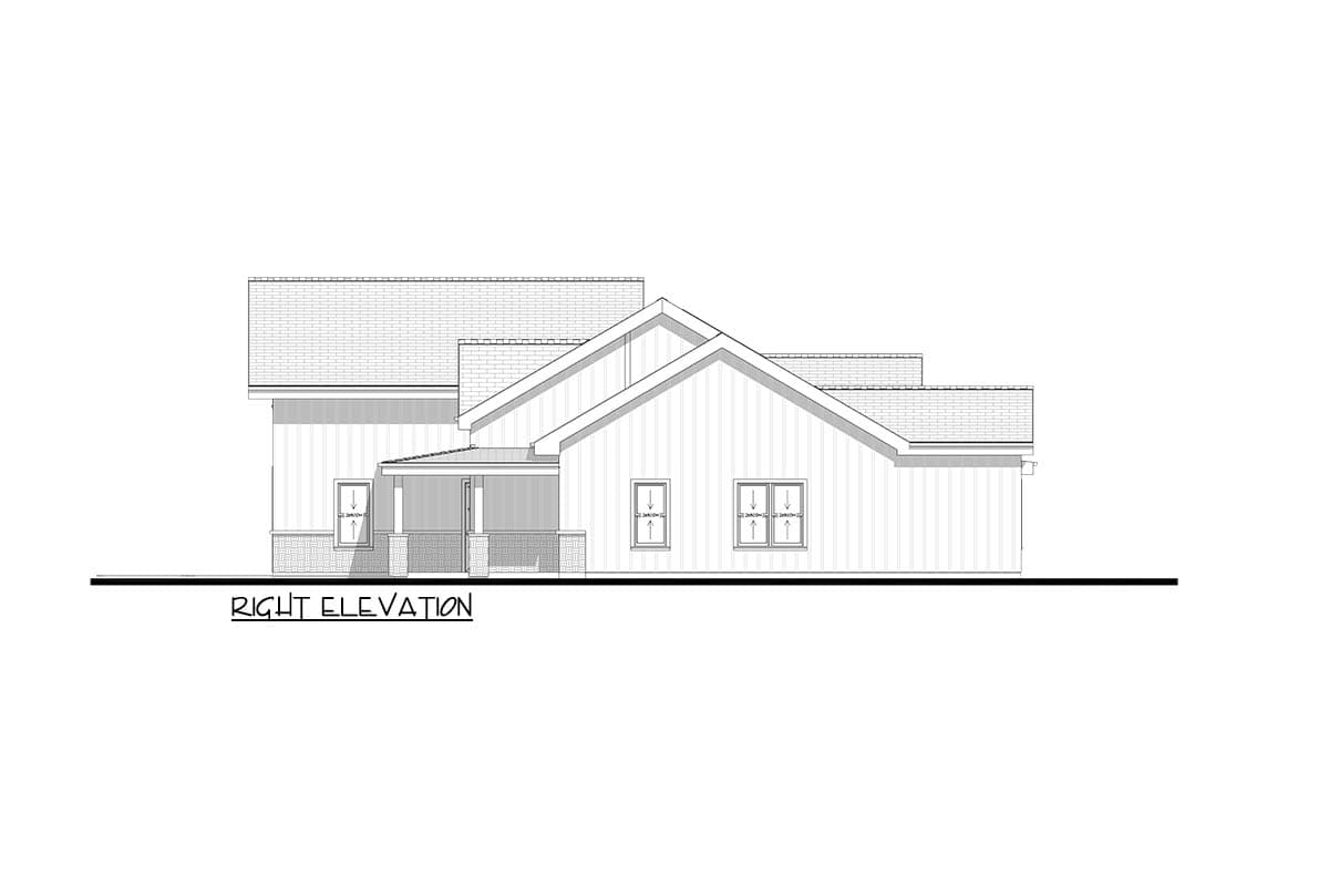 Plan 850063PKE: Charming Country Farmhouse House Plan with Three Bedrooms and Bonus Room - Image #11 - Country, Farmhouse, New American