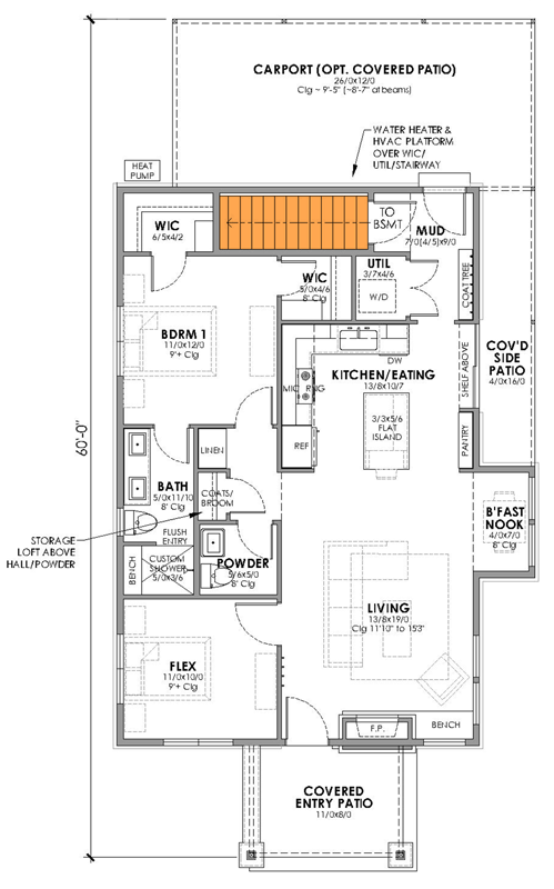 Plan 470323REY: Contemporary Mountain House Plan with Vaulted Great ...