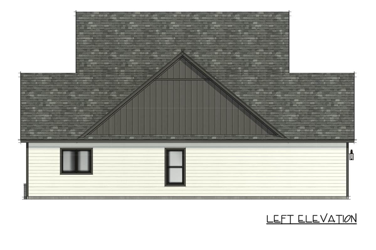 Plan 818230JSS: Four Bedroom Farmhouse House Plan with Main Level Primary Suite - Image #7 - Country, Farmhouse, Traditional