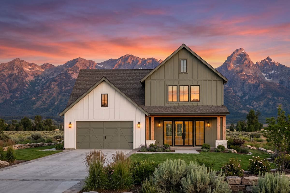 Plan 818230JSS: Four Bedroom Farmhouse House Plan with Main Level Primary Suite - Image #4 - Country, Farmhouse, Traditional