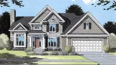 Stone and Siding Exterior