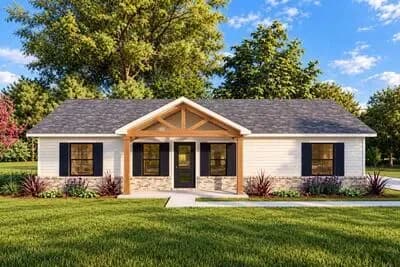 Cost-to-Build Report for Plan 461055DNN: Three Bedroom Cottage House ...