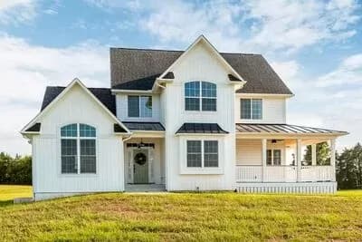 4-Bed Country Home Plan with Porch Off The Dining Room - 3098 Sq Ft