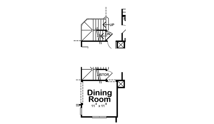 Plan 40410DB: Ideal for the Blended Family - Floor Plan - Optional - Craftsman, Northwest