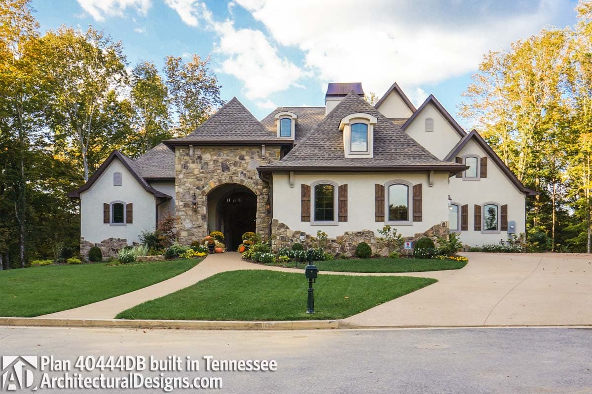 build gallery item - House Plan 40444DB comes to life in Tennessee again!