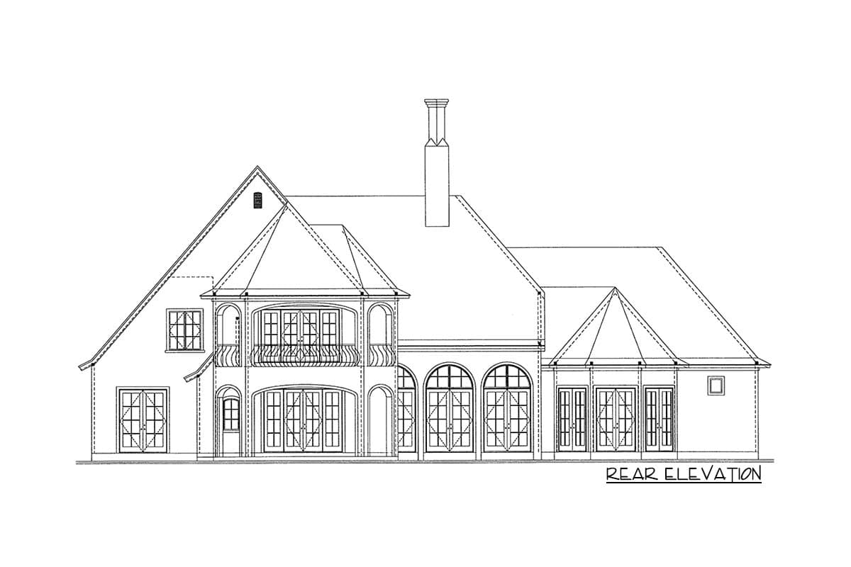Plan 40444DB: Exceptional French Country Manor - Image #16 - European, French Country