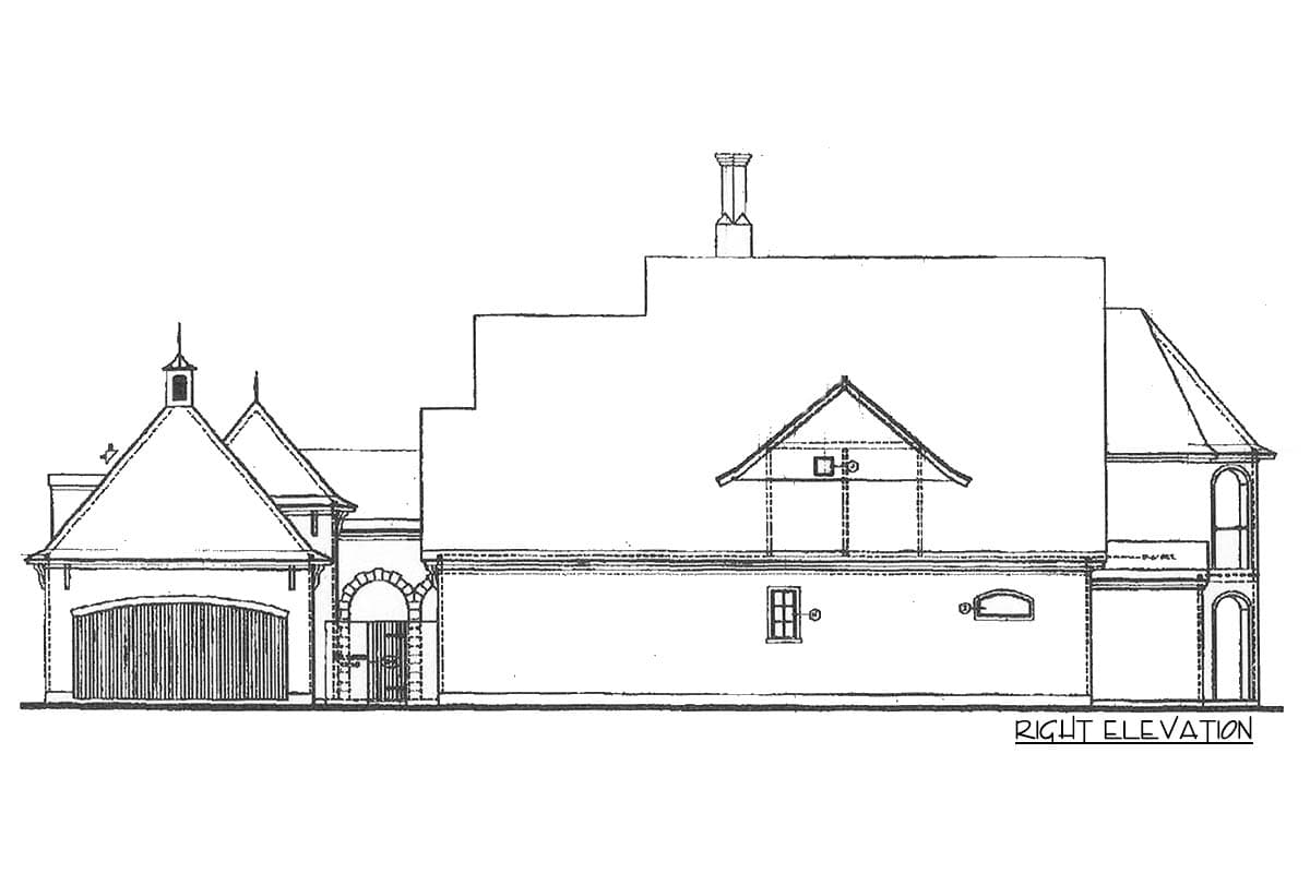 Plan 40444DB: Exceptional French Country Manor - Image #17 - European, French Country