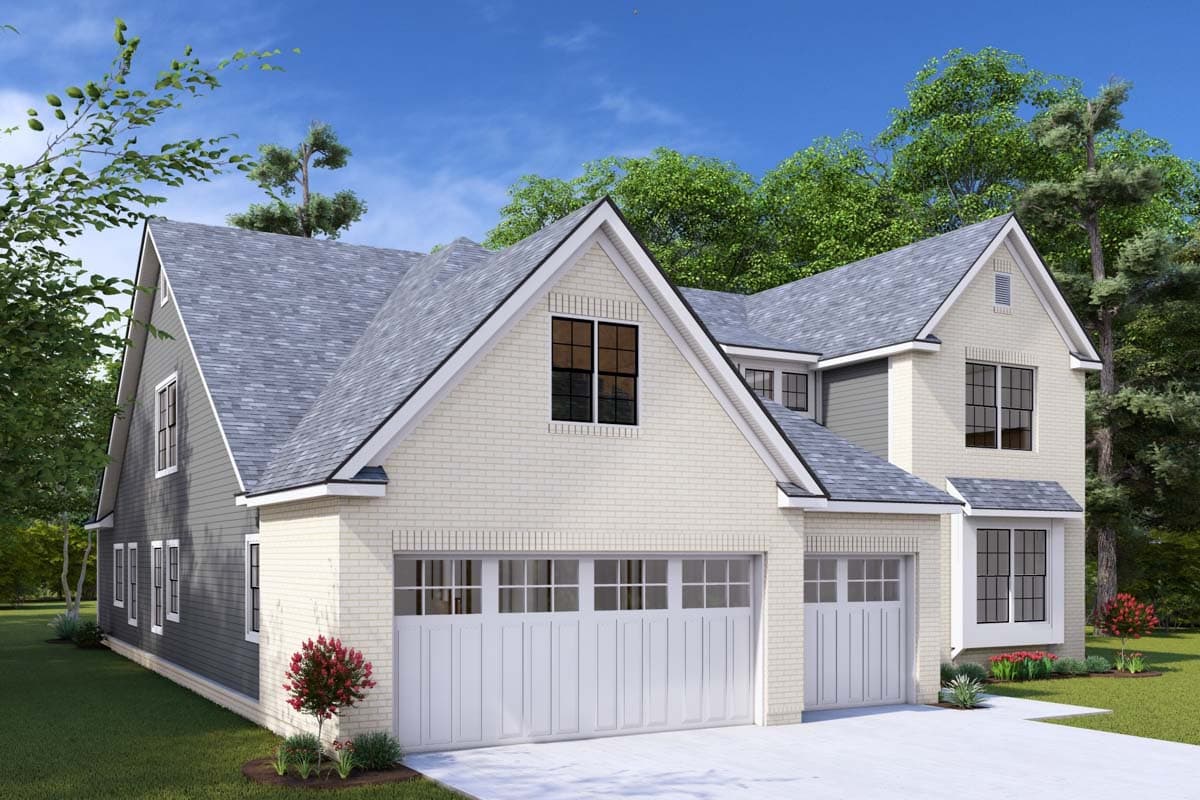 Plan 40509WM: Traditional House Plan with Optional Game Room - 2171 Sq Ft - Image #7 - Traditional