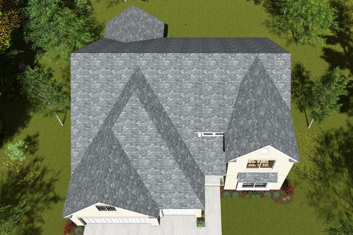 Plan 40509WM: Traditional House Plan with Optional Game Room - 2171 Sq Ft - Image #8 - Traditional