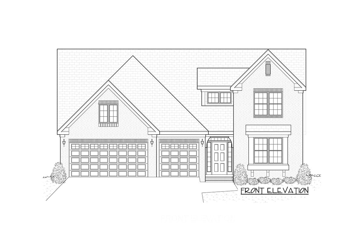 Plan 40509WM: Traditional House Plan with Optional Game Room - 2171 Sq Ft - Image #11 - Traditional