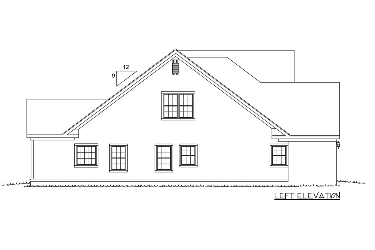Plan 40509WM: Traditional House Plan with Optional Game Room - 2171 Sq Ft - Image #12 - Traditional