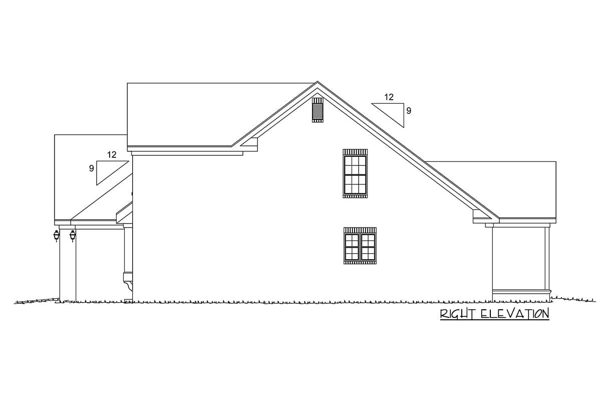 Plan 40509WM: Traditional House Plan with Optional Game Room - 2171 Sq Ft - Image #14 - Traditional