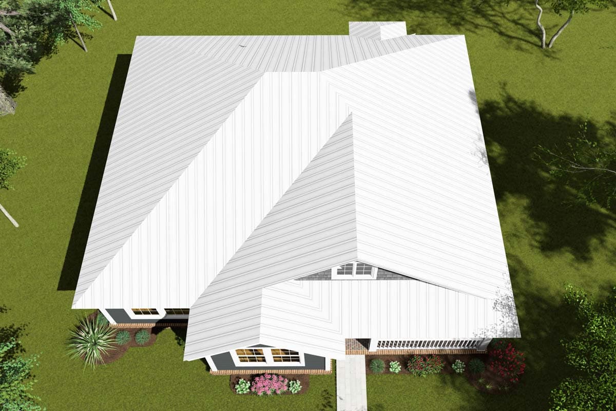 Plan 40518WM: Charming Southern Cottage with Options - 1286 Sq Ft - Image #7 - Cottage, Country, Farmhouse, Southern, Traditional