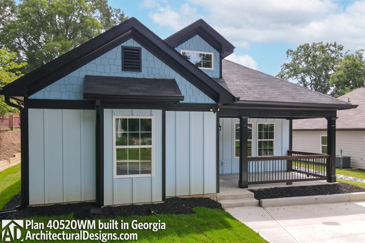 build gallery item - House Plan 40520WM Comes to Life in North Carolina