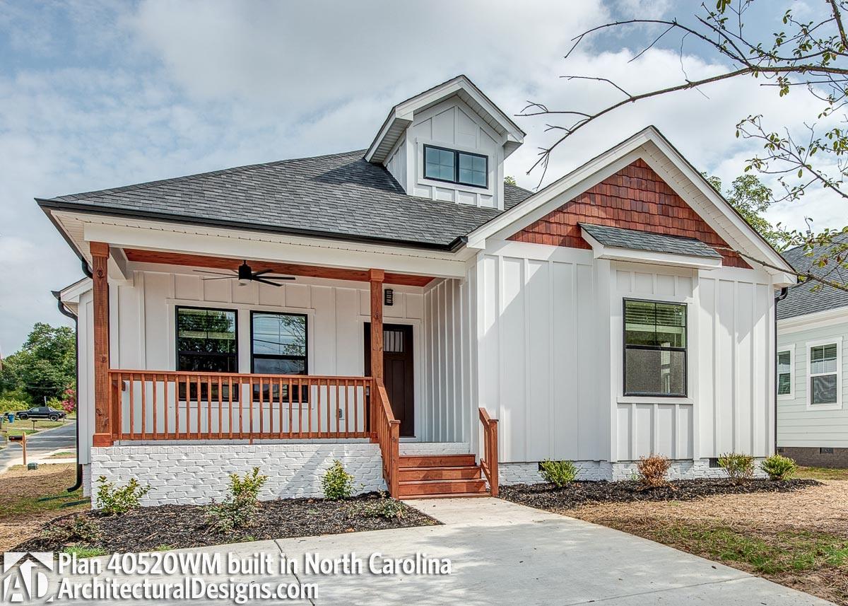 build gallery item - House Plan 40520WM Comes to Life in North Carolina