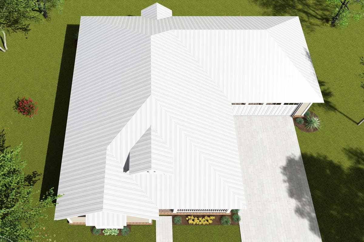 Plan 40521WM: Cute 3-Bed Southern Cottage with Options - Image #11 - Cottage, Southern