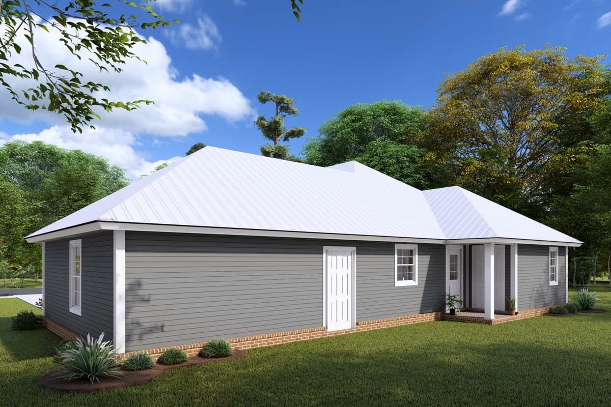 Plan 40523WM: Cute 3-Bed Southern Cottage House Plan with Options - Image #8 - Cottage, Southern