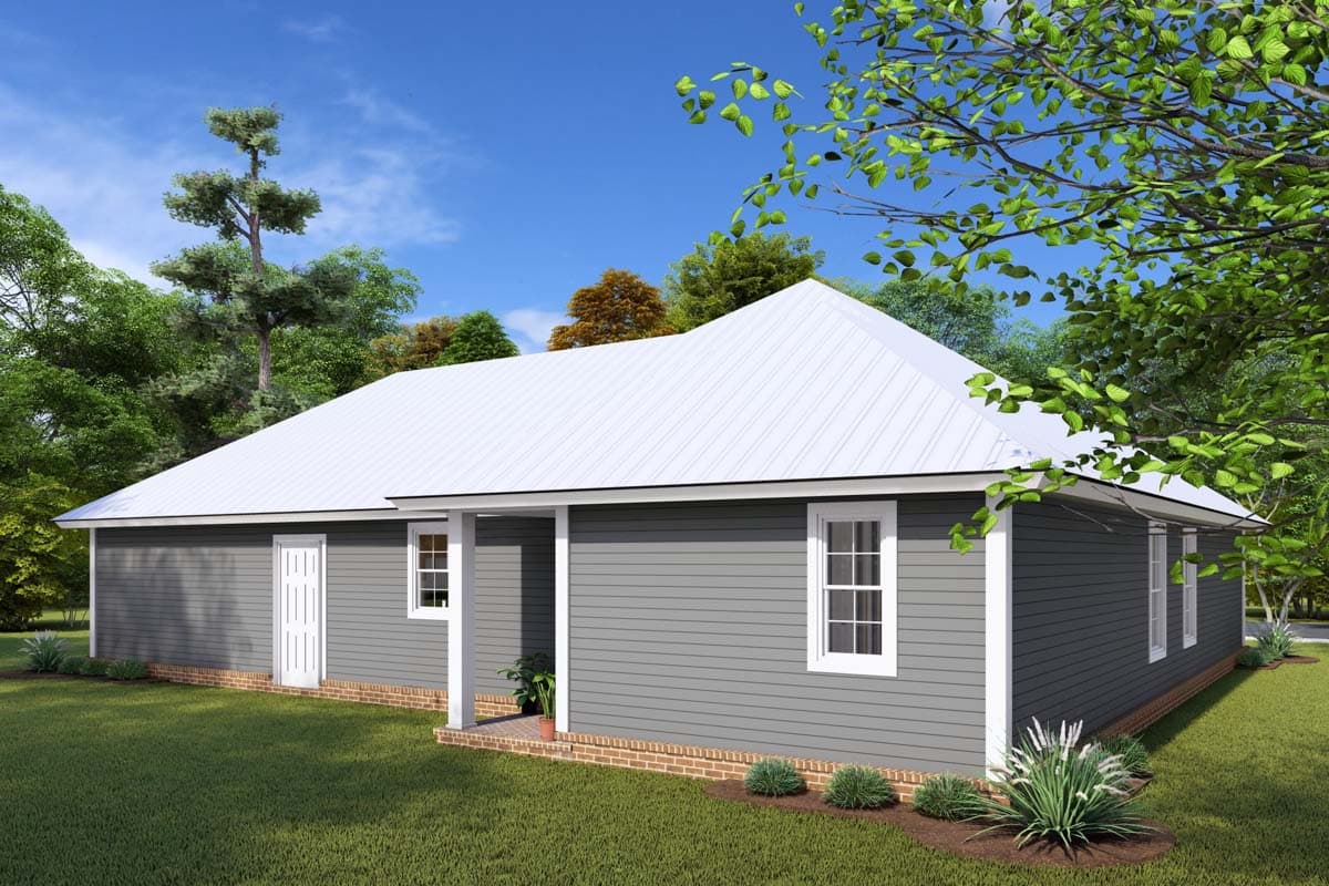 Plan 40523WM: Cute 3-Bed Southern Cottage House Plan with Options - Image #9 - Cottage, Southern