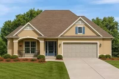 Charming Southern Traditional House Plan with 2-3 Bedrooms