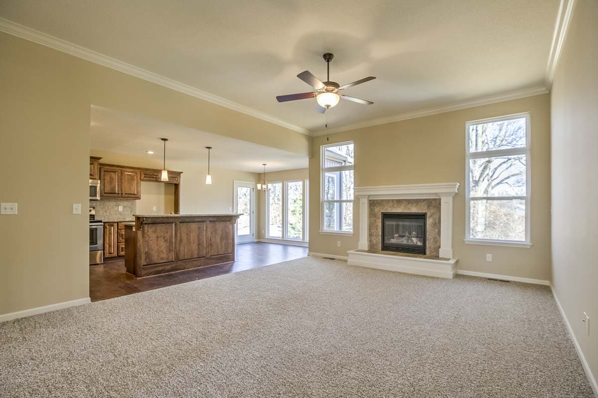 Plan 40613DB: 3-Bed Home Plan With Drop Zone - 1642 Sq Ft - Image #10 - Cottage, Country, Craftsman, Ranch, Traditional