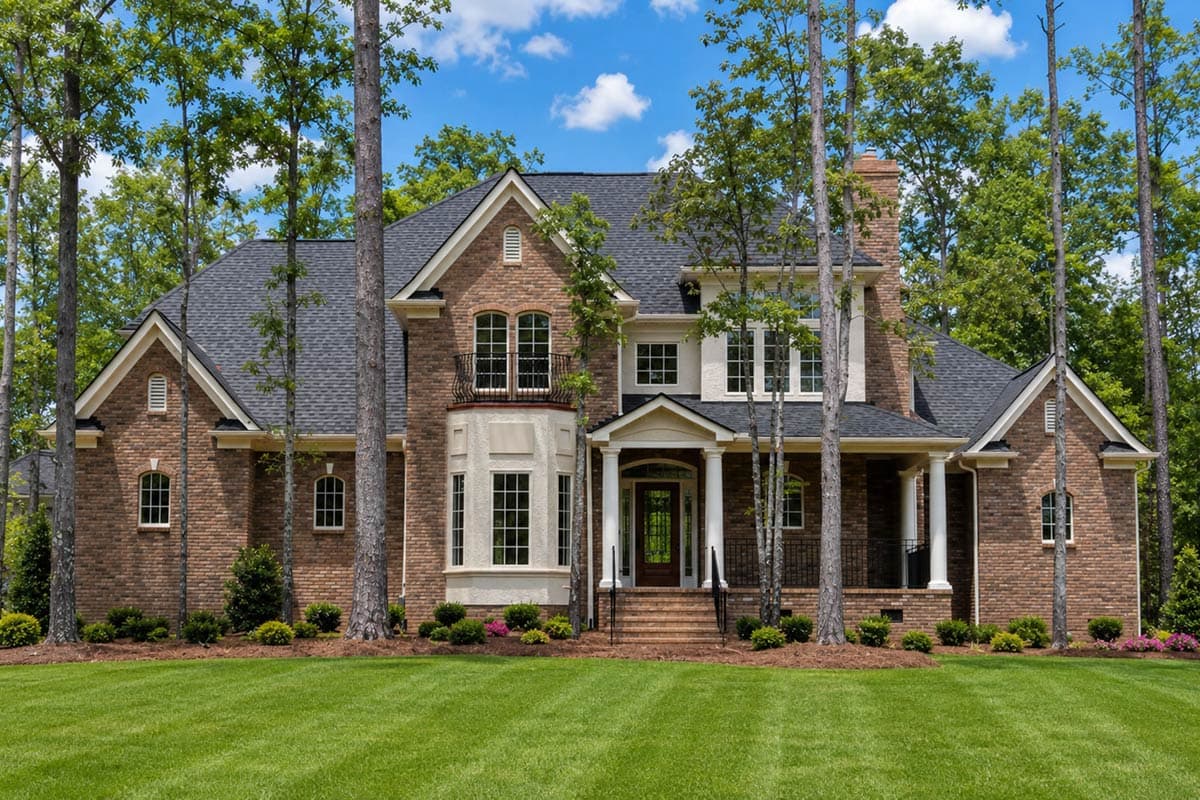 Plan 4074DB: 4-Bed Brick House Plan with Secluded In-Law Suite - 2639 Sq Ft - Image #7 - European, French Country, Traditional