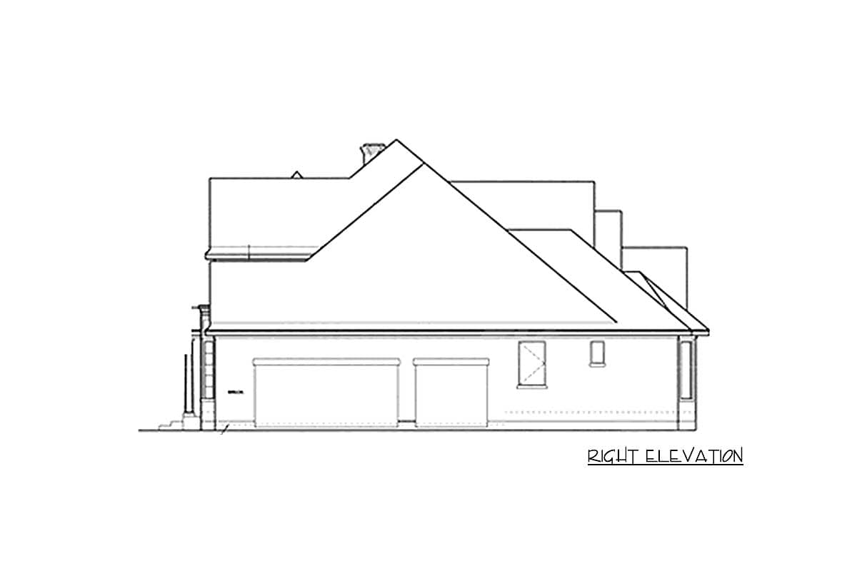 Plan 4074DB: 4-Bed Brick House Plan with Secluded In-Law Suite - 2639 Sq Ft - Image #13 - European, French Country, Traditional