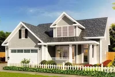 Small House Plan with Optional Game Room