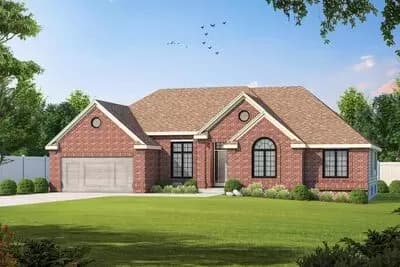 One-Story House Plan with Flex Room - 1996 Sq Ft