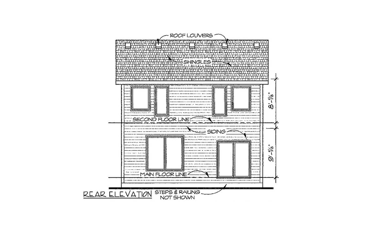 Plan 40880DB: Charming Country Style House Plan with 3 Bedrooms and 2.5 Baths - Image #4 - Country, Traditional