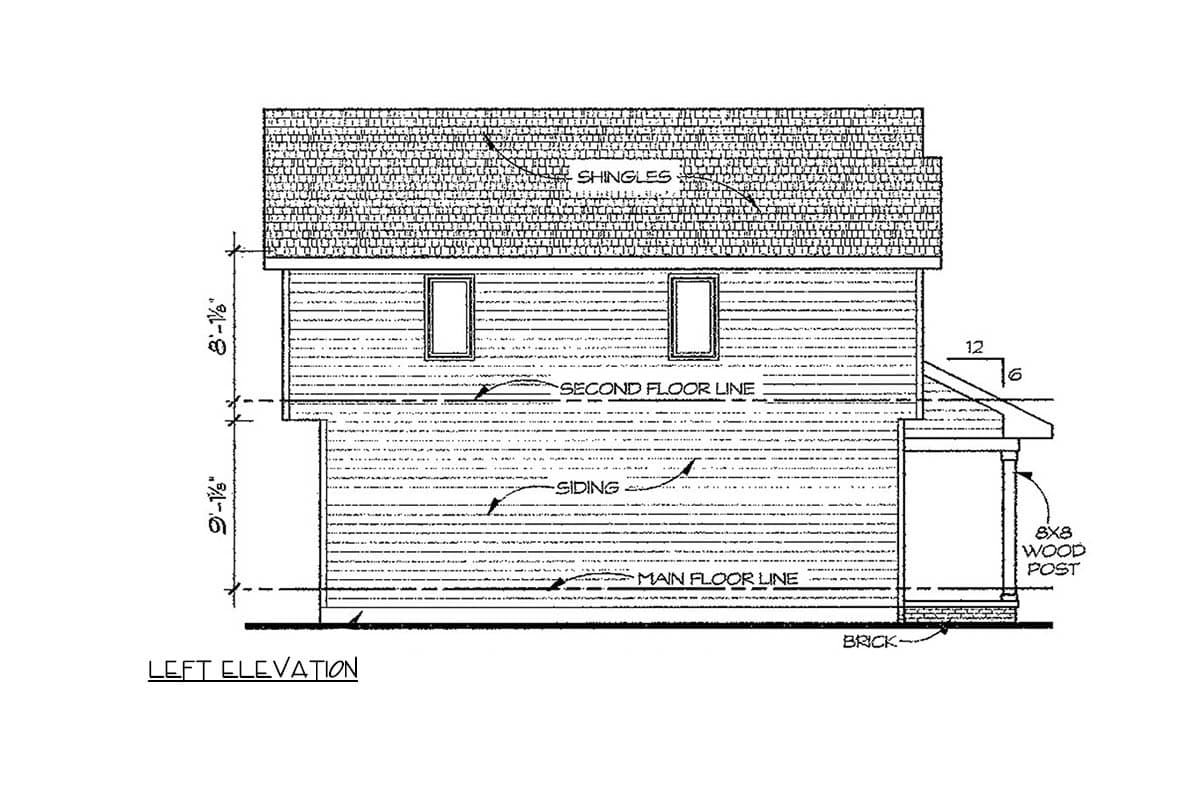 Plan 40882DB: Traditional House Plan with 3 Bedrooms and 2-Car Garage - Image #3 - Traditional