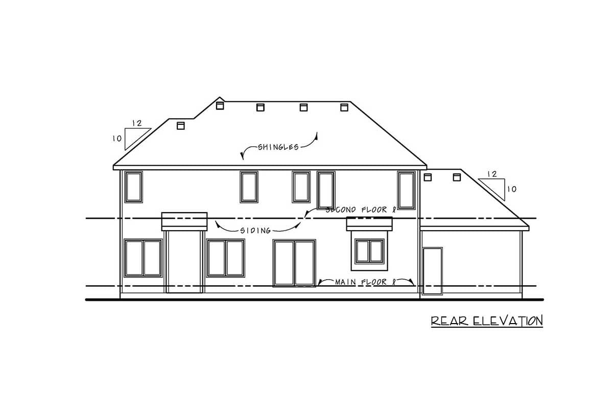 Plan 40892DB: Organizer's 4-Bed Dream House Plan - Image #36 - Craftsman, Northwest