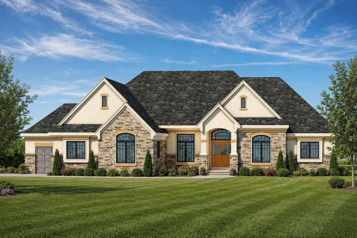 Plan 40893DB: One-Story 3-Bed Ranch Home Plan with Two-Island Kitchen - Image #13 - Craftsman, Ranch, Traditional