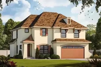 4-Bed Home Plan Designed for Convenience